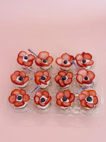 DULCE DE LECHE PAVLOVA SHOT DOZEN
