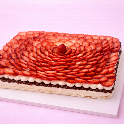 La mejor Pavlova de Nutella con Fresas  Irresistible de Miami , BONI BAKERY