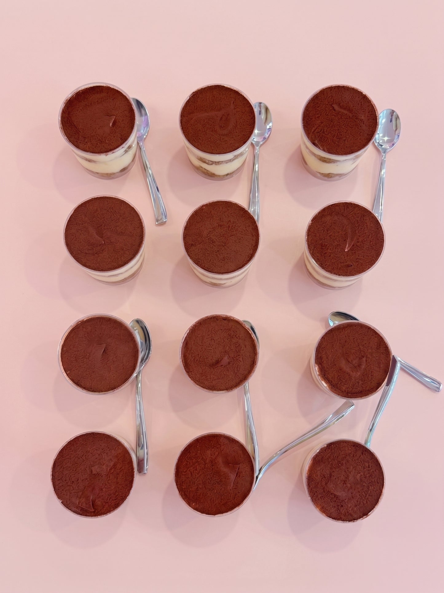 Docena de Shots de Tiramisú (12 pcs) | Mini Dulces Miami