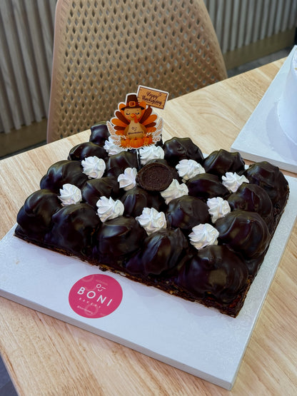 PROFITEROLES DE CHOCOLATE